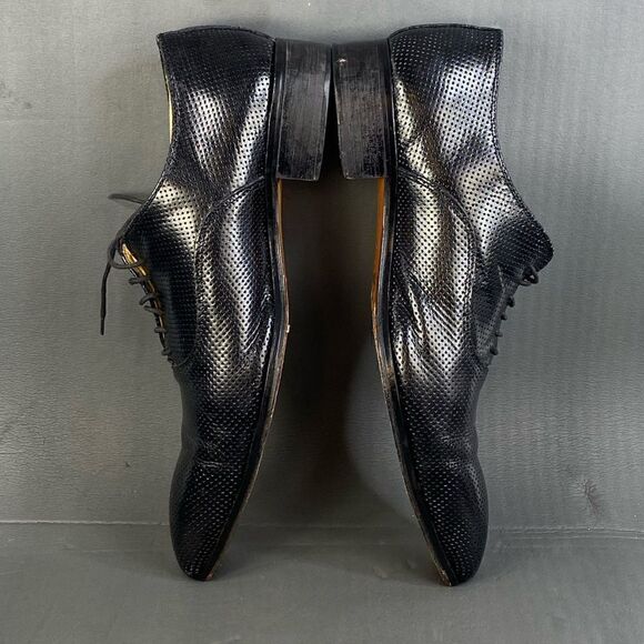 Mario Alborino black leather Oxford shoes mens size  11 (44) main image 9